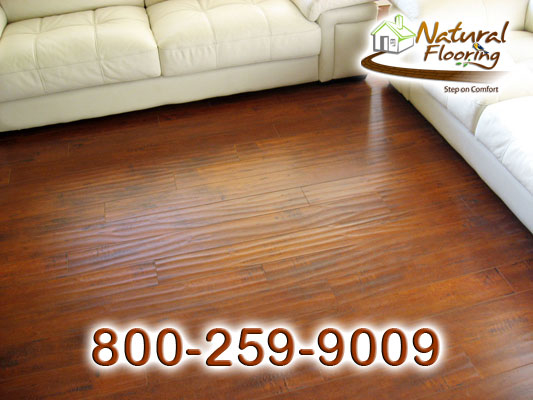 Abobe Rust Distressed Laminate Floor