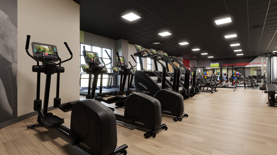 The large and spacious gym boasts all the latest fitness equipment. Whether you prefer a cardio workout, functional exercises, free weights, taking on the resistance machines or a combination of all four, there&rsquo;s something for everyone.