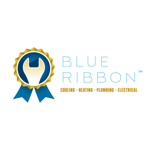 Blue Ribbon Cooling, Heating, Plumbing, & Electrical Logo