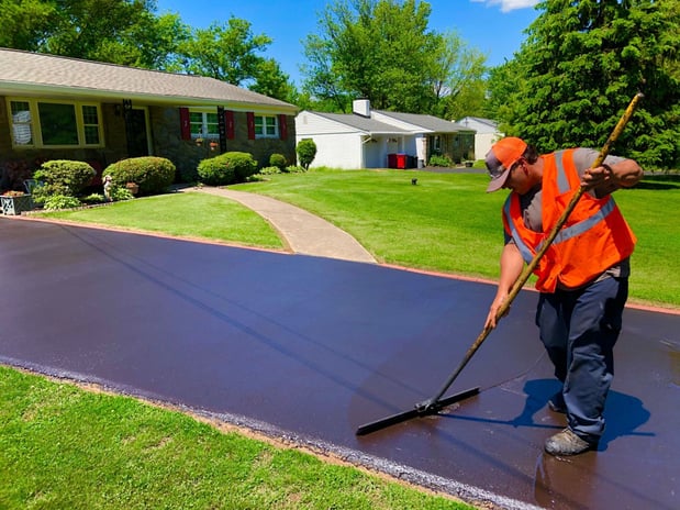 Images Maintain-It-All - Residential & Commercial Driveway Paving