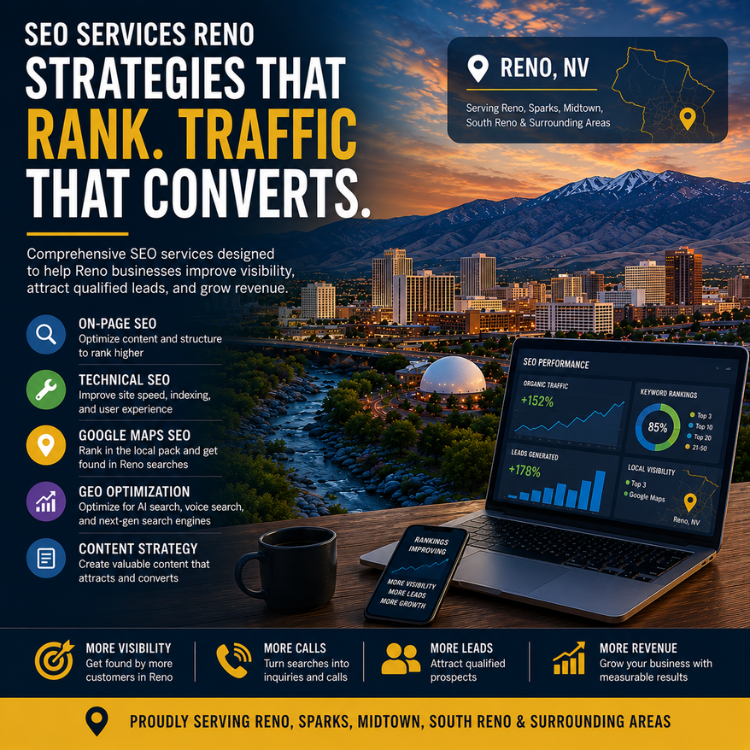 SEO Services Reno Businesses Need to Stay Competitive 