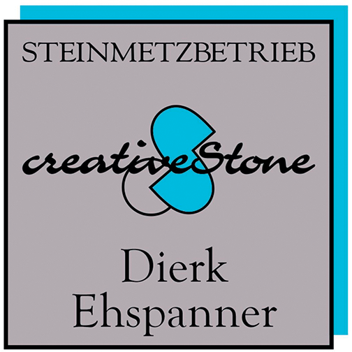 Logo creative stone Grabmale & Steinmetzbetrieb Inhaber Dierk Ehspanner