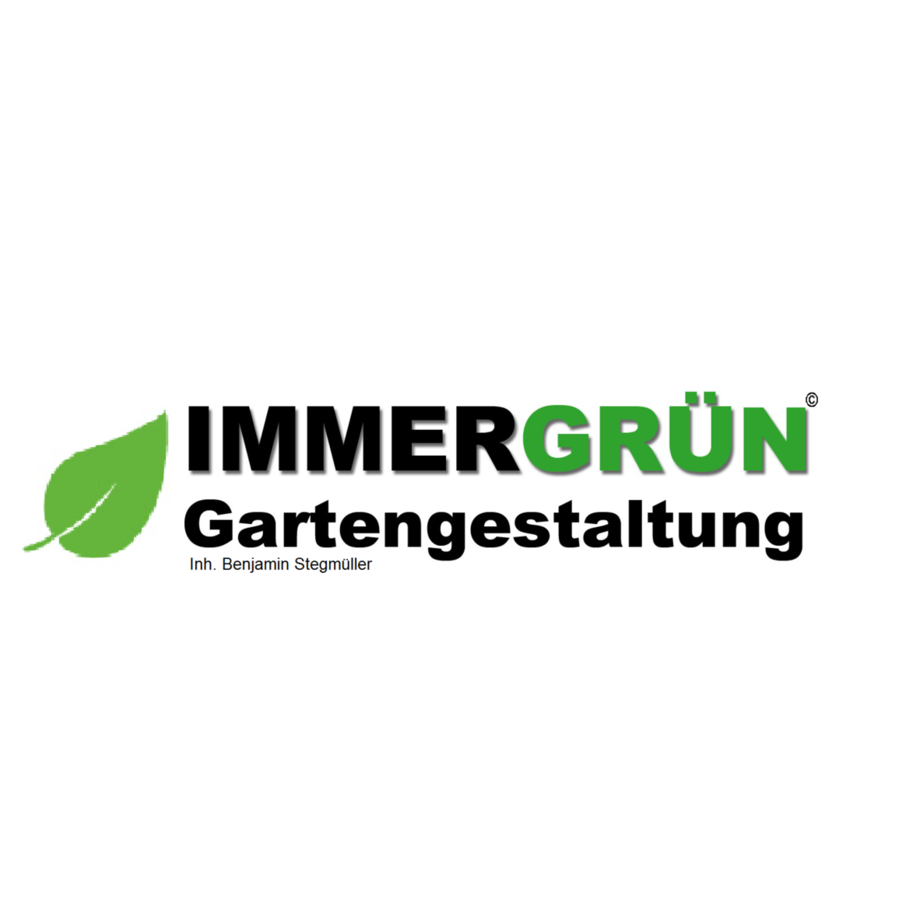 Logo IMMERGRÜN Gartengestaltung Benjamin Stegmüller