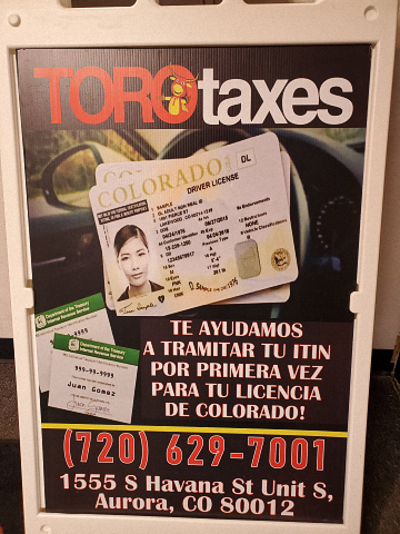Images Toro Taxes