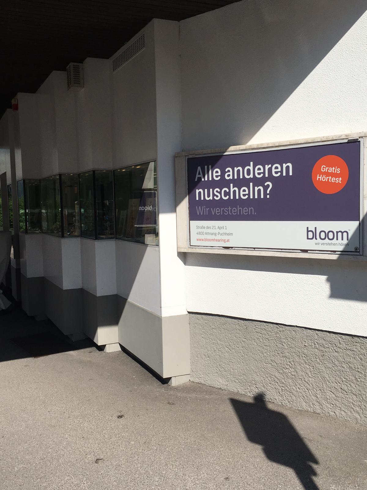 bloom Hörakustik GmbH Attnang-Puchheim, Straße des 21. April 1 in Attnang-Puchheim
