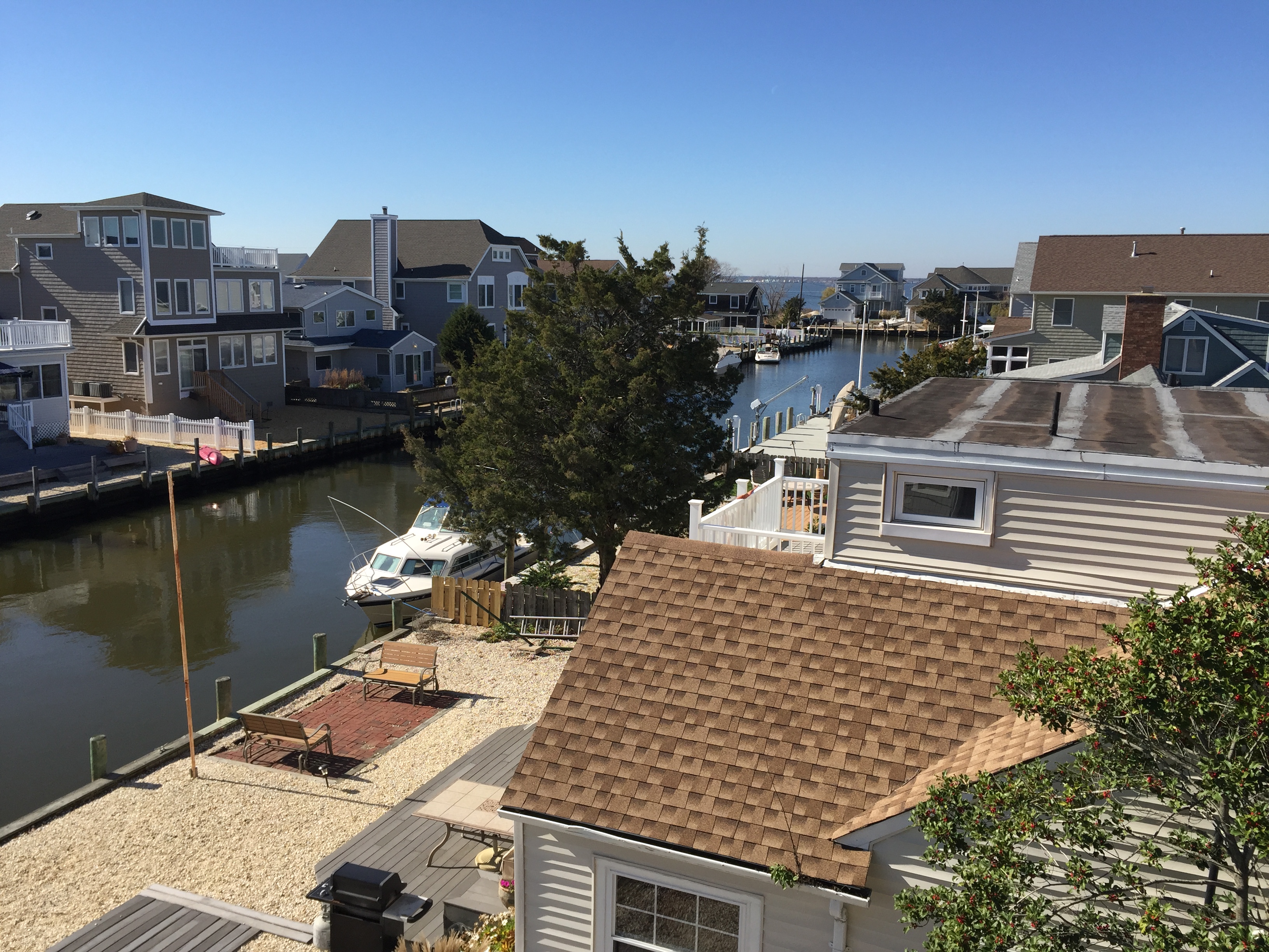 Nov 4 - Normandy Beach Bay Project - Views not bad from second floor either.......