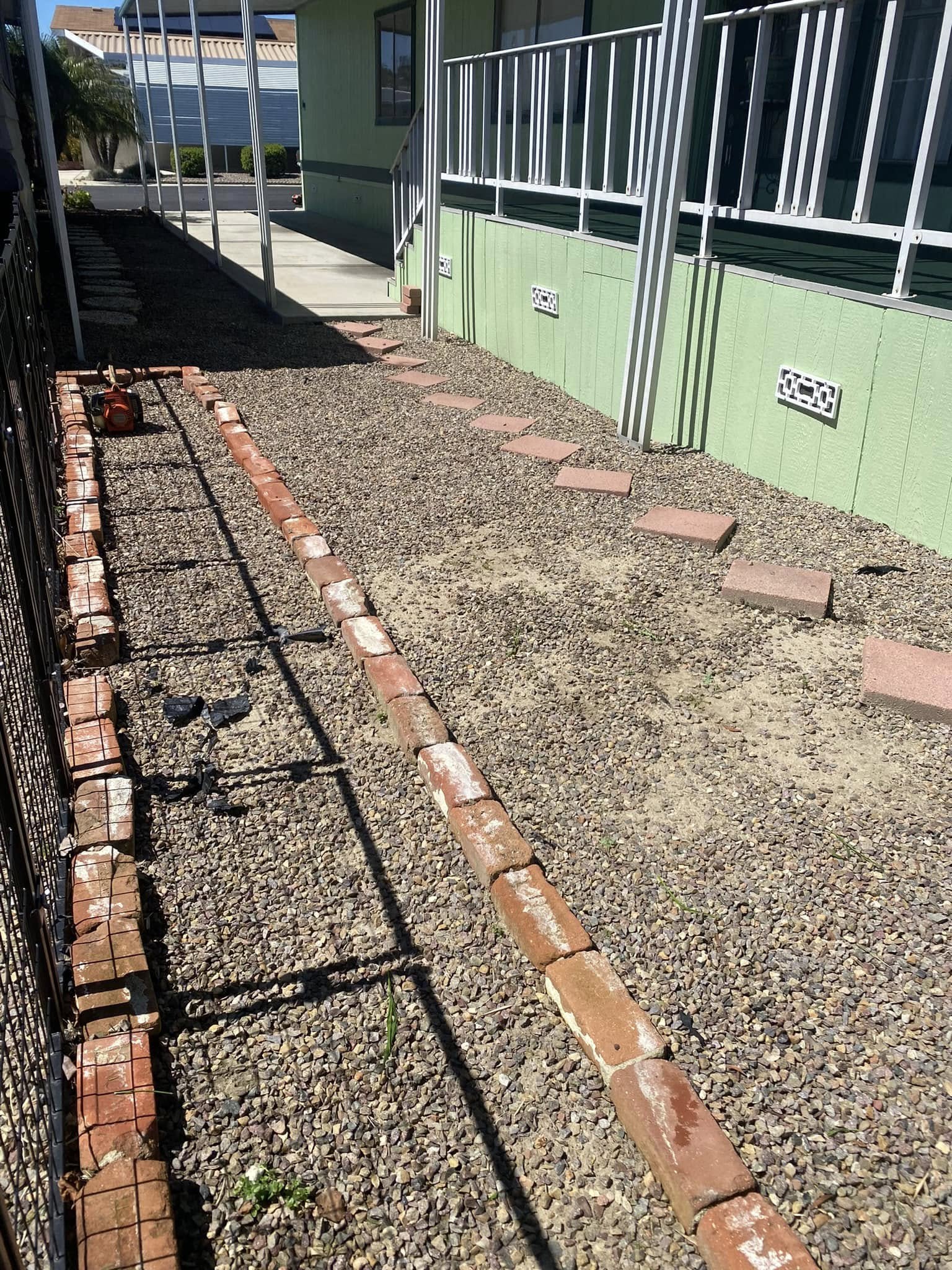 Francisco Landscaping & Construction - bricks installation 