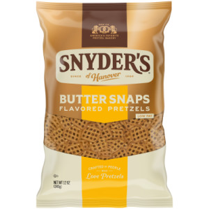 Snyder's of Hanover®Pretzels, Butter Snaps, 12 Oz Bag featured image