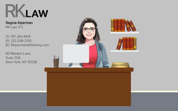 Images Regina Kiperman, Esq., RK Law PC