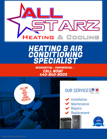 Images All Starz Heating & Cooling, LLC