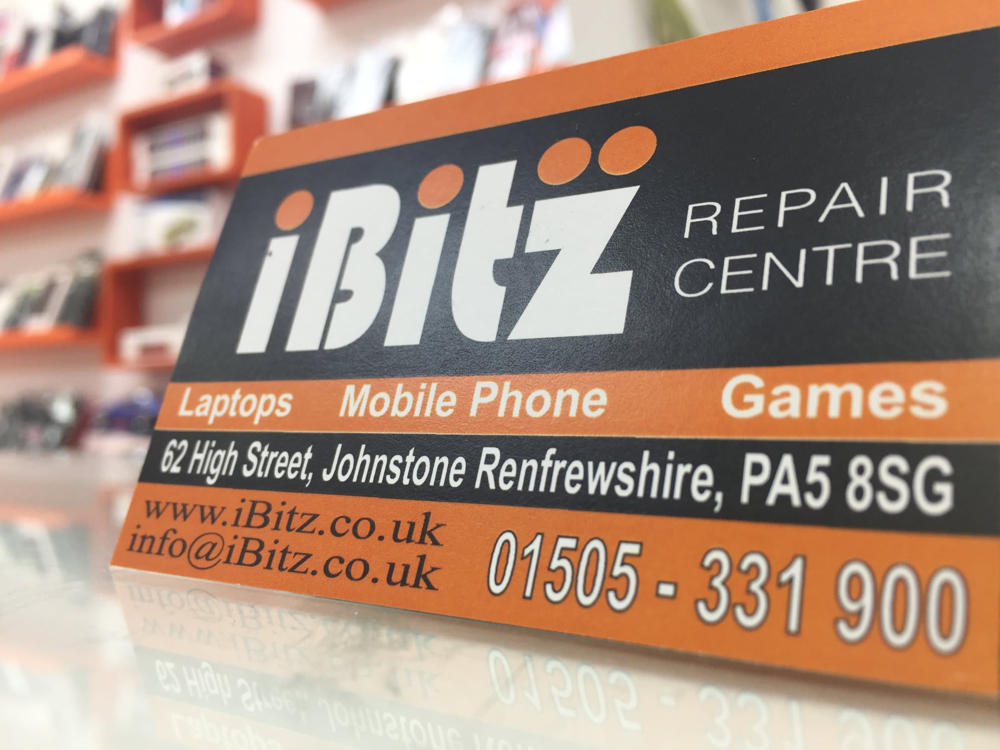 iBitz Phone & Laptop Repair Centre Johnstone 01505 331900
