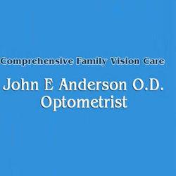 John E Anderson, O.D. Logo