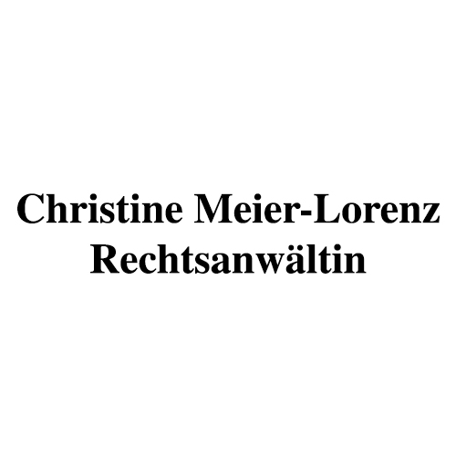 Christine Meier-Lorenz Rechtsanwältin  