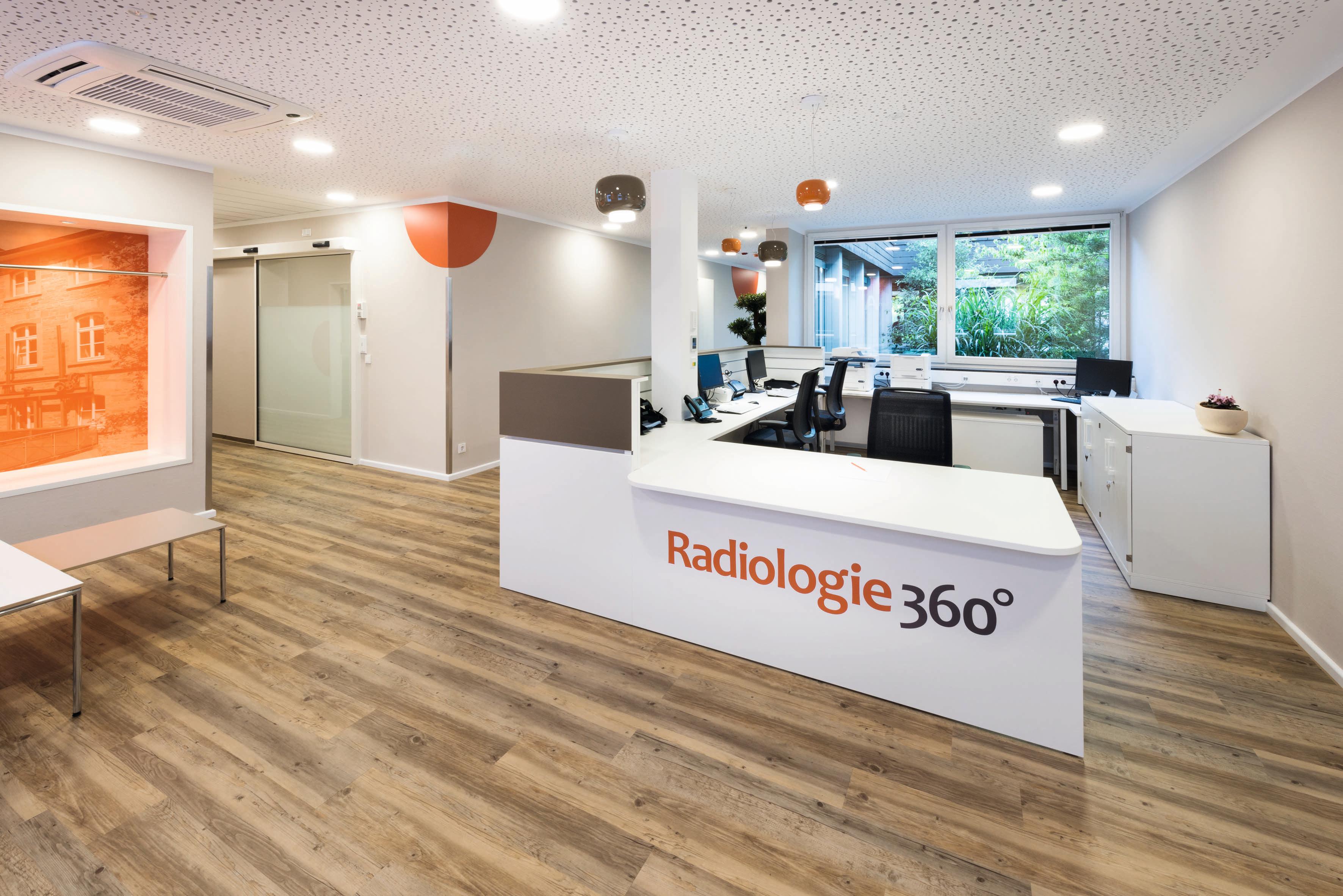 Innenansicht der Radiologie 360° im St. Josef-Krankenhaus in Engelskirchen