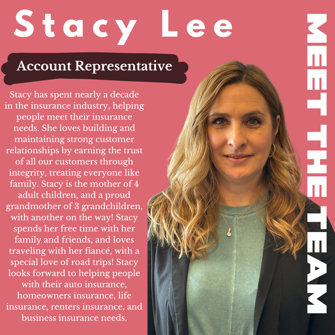 Welcome to the Bob Speck State Farm team, Stacy!