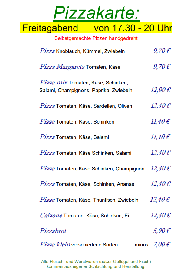 Gasthof & Fremdenzimmer Reif, Raiffeisenstraße 6 in Ursensollen