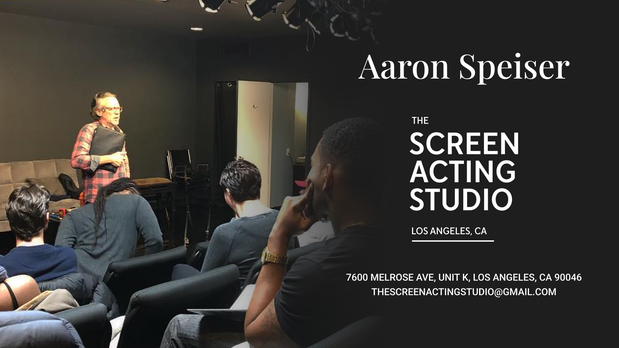 Images Aaron Speiser - The Screen Acting Studio