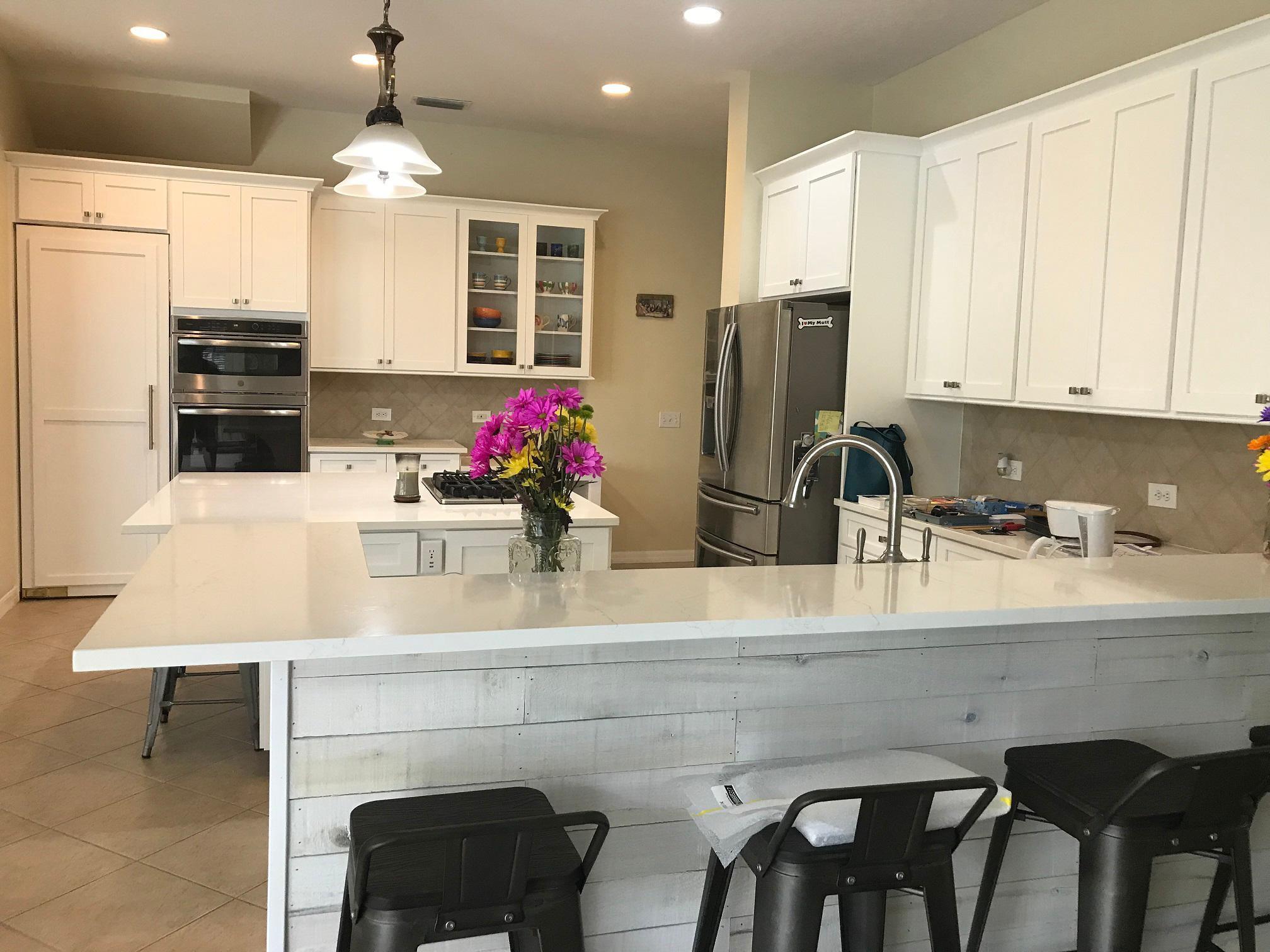 Re-A-Door Beautiful Timeless Shaker Kitchen Cabinets and Cabinet Refacing in Tampa, Florida