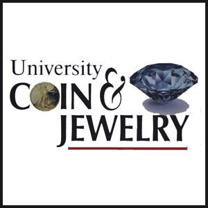 University Coin Stamp and Jewelry