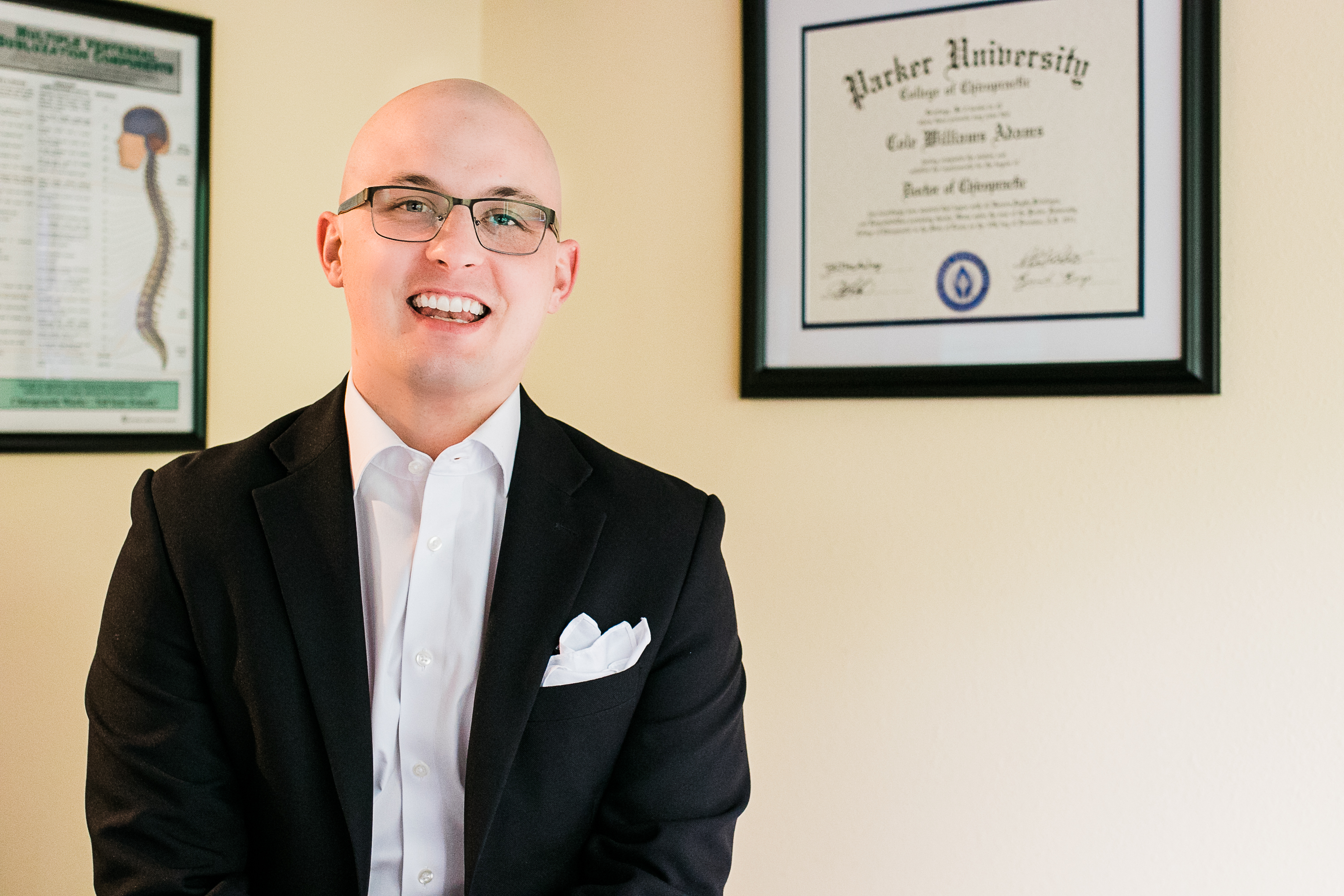 Dr. Cole Adams of Adams Chiropractic