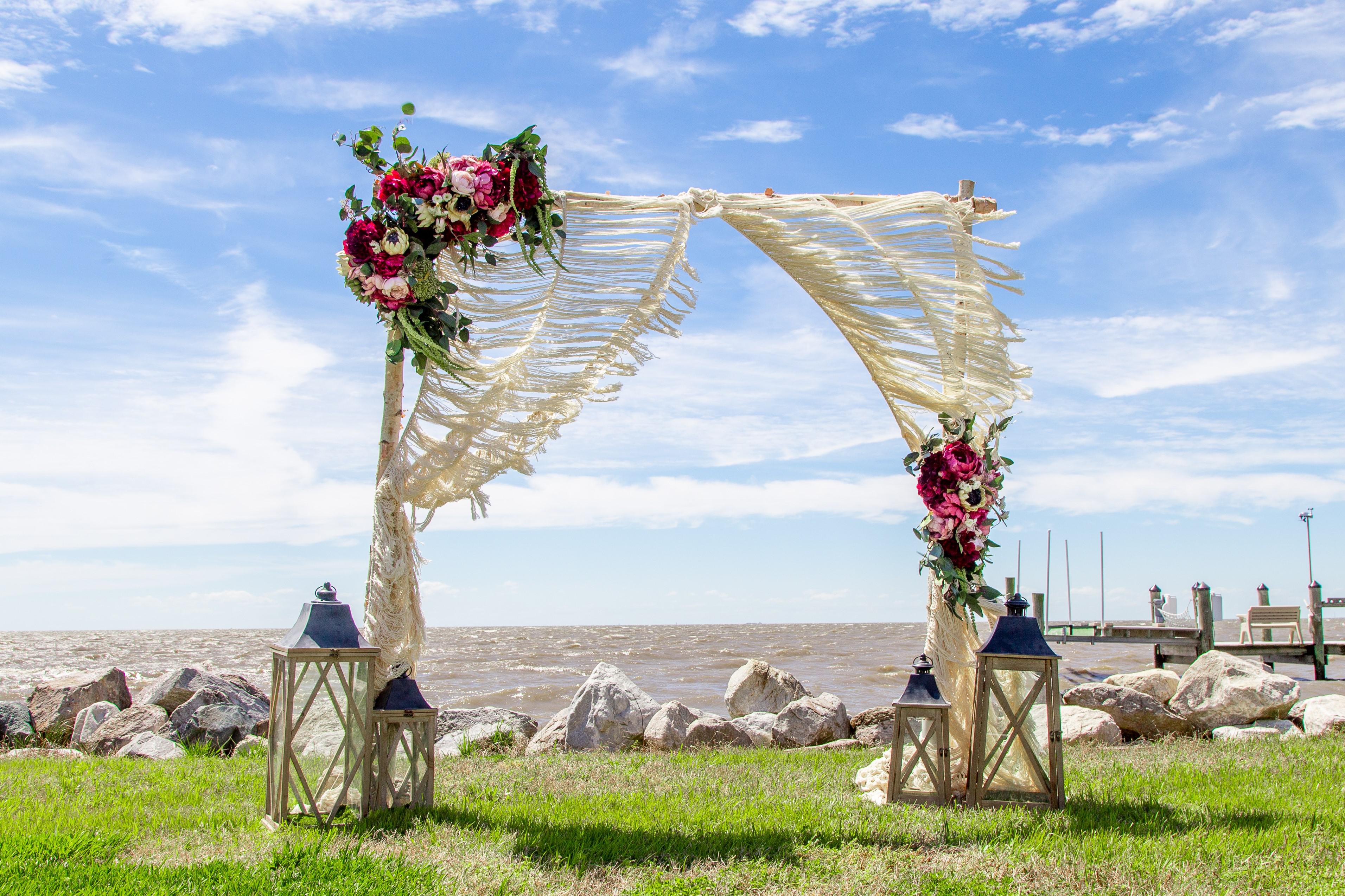 Barefoot Beach Bride Photo