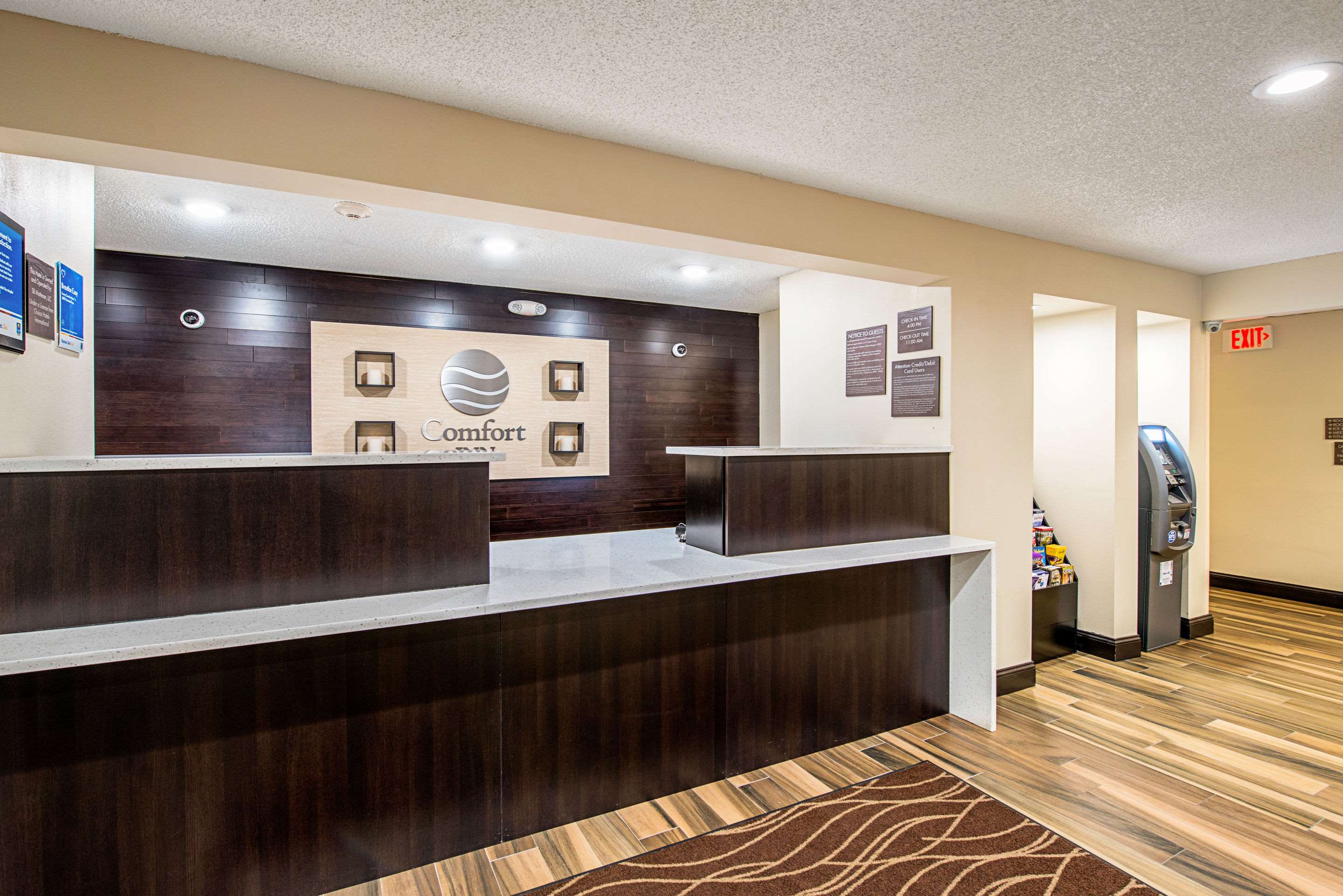 Front desk