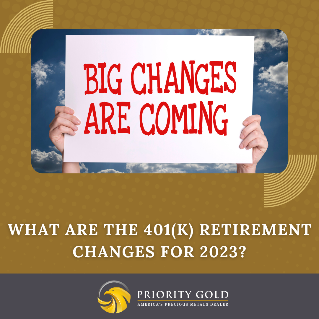 New Year, means new 401k changes and in 2023 a few significant changes are happening that you need to know about. Luckily, we have compiled them all for you right here: https://bit.ly/3Dv2Bvl  401k  InvestInGold  Retirement401k  Gold
