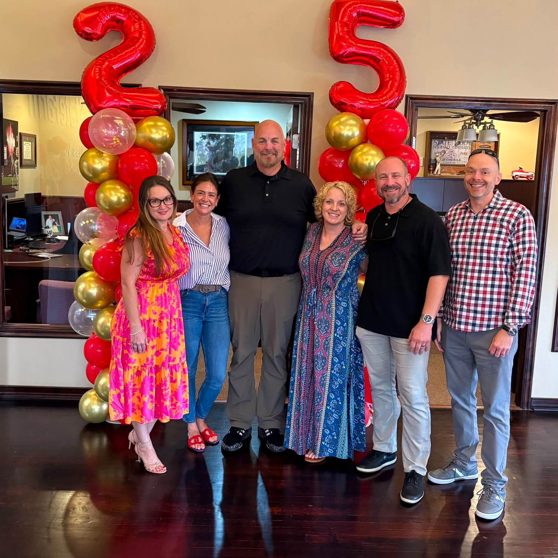 Yesterday I celebrated a friend’s 25 year anniversary as a State Farm agent. Russ gave me my start and has opened doors for many local State Farm agents in the Jacksonville area. Congratulations on 25 years and the positive impact you have made.