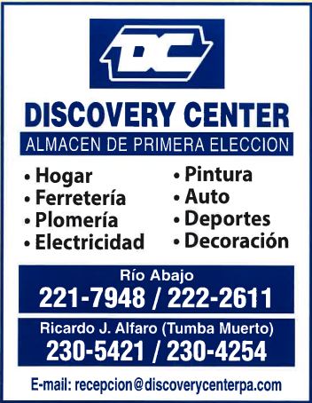 Discovery Center Panamá 221-7948