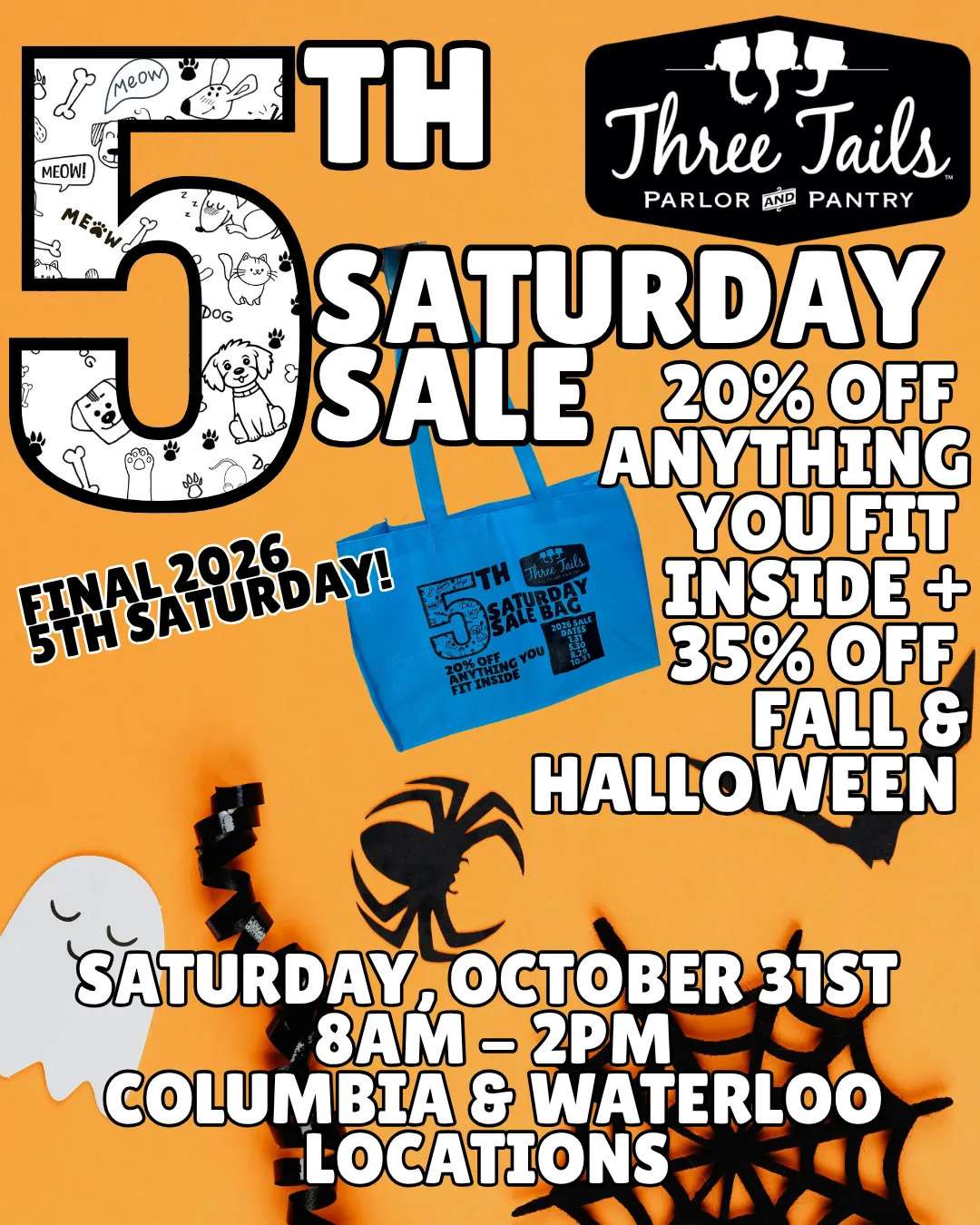 Image of Local Pet Event Final 5th Saturday Sale! Nearby