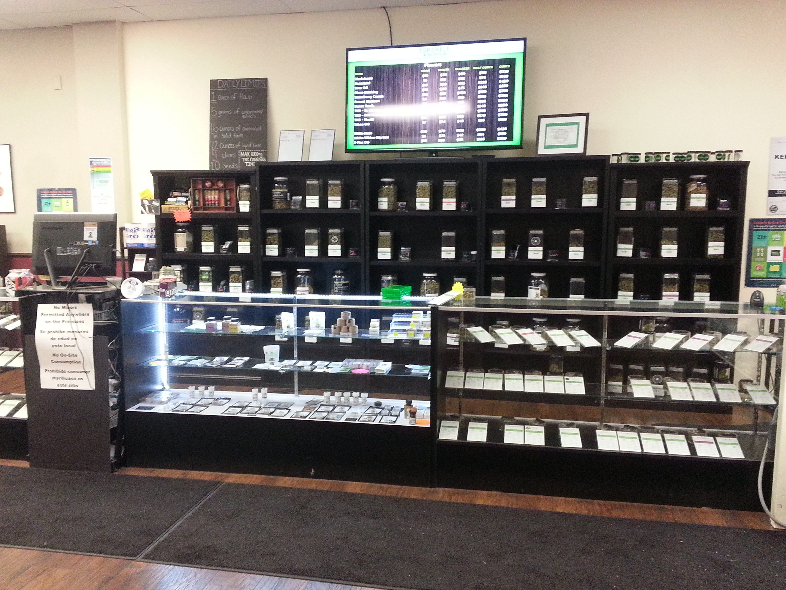 Top Shelf Wellness Center Recreational Marijuana Dispensary Photo