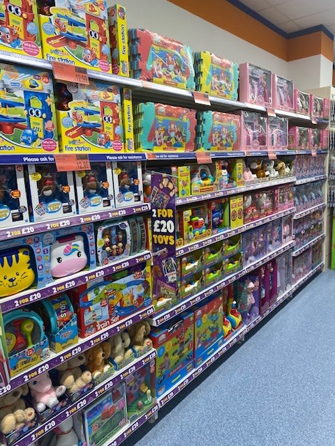 B&M's brand new store in Tunbridge Wells stocks a huge selection of the latest toys and games for boys and girls of all ages, from action figures and dolls to board games and role play toys!
