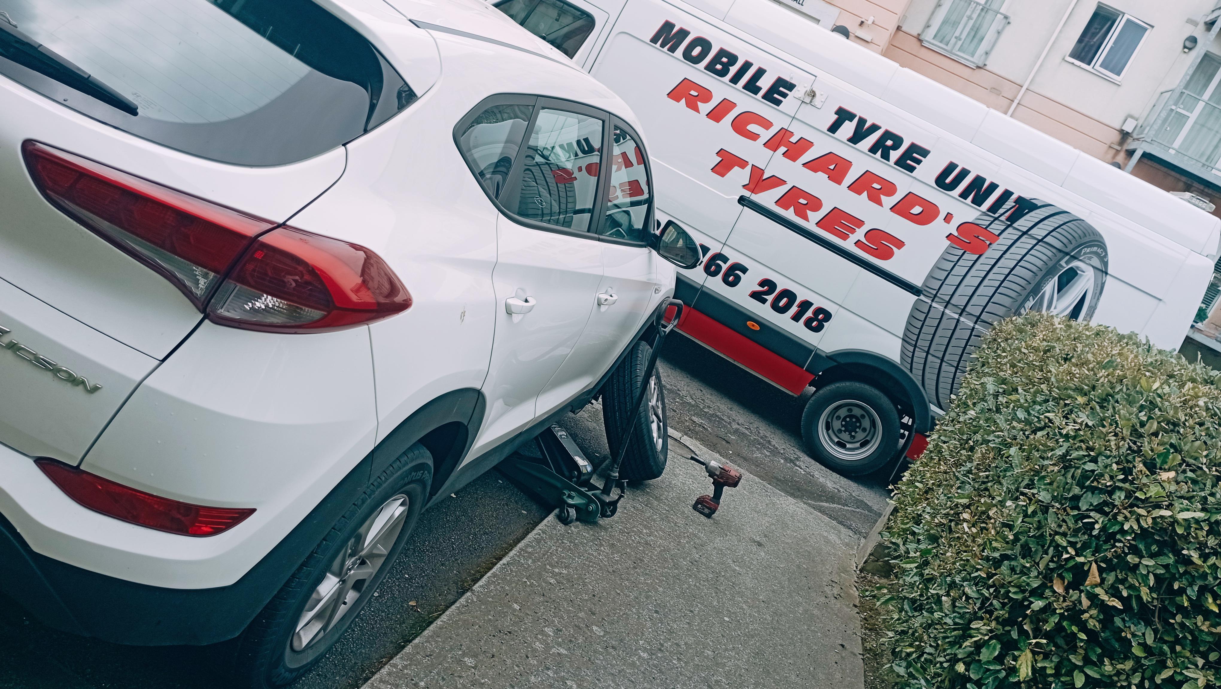 Mobile Tyre Dublin Richard's Tyres - Mobile Tyre Unit Dublin 089 466 2018