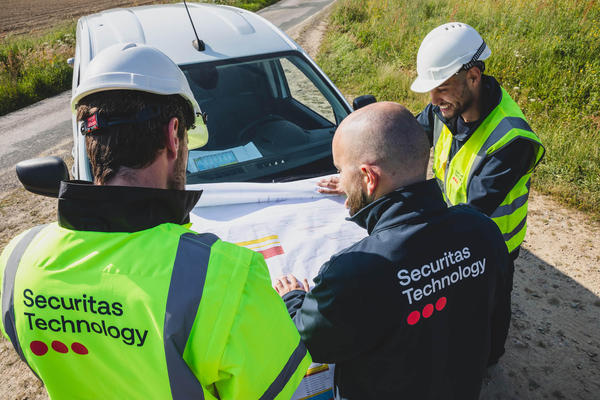 Sicherheitstechniker von Securitas Technology