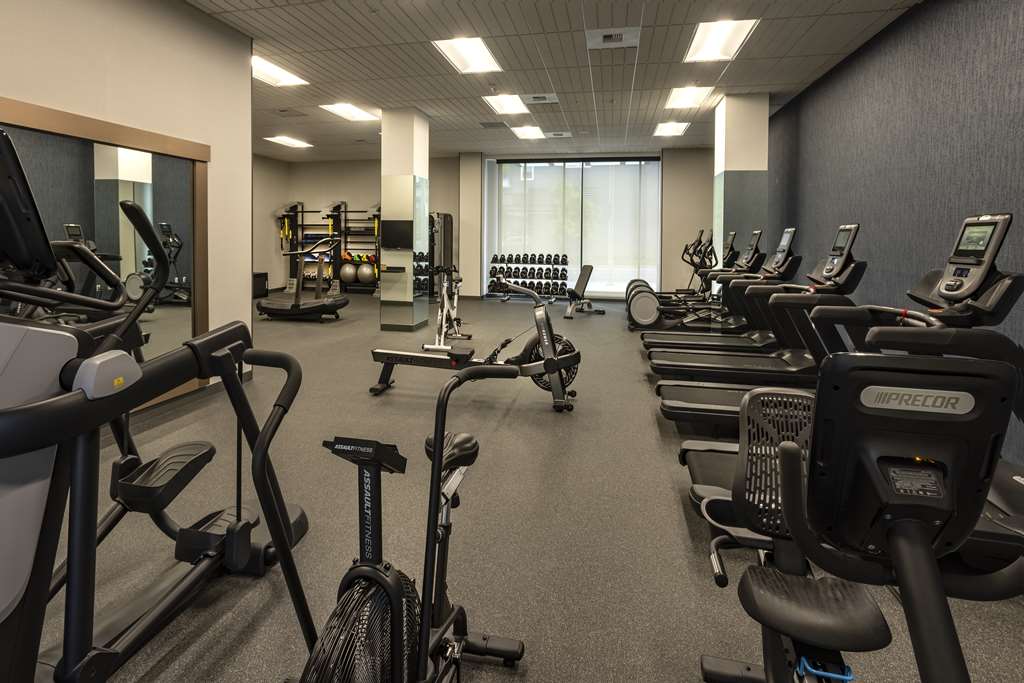 Health club fitness center gym