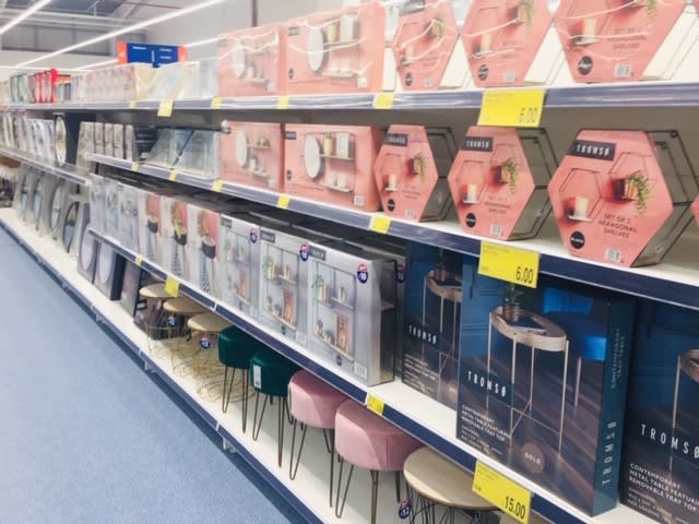 B&M's brand new store in Durham stocks a huge range of quality furniture, everything from wardrobes and beds to coffee tables and dining sets.