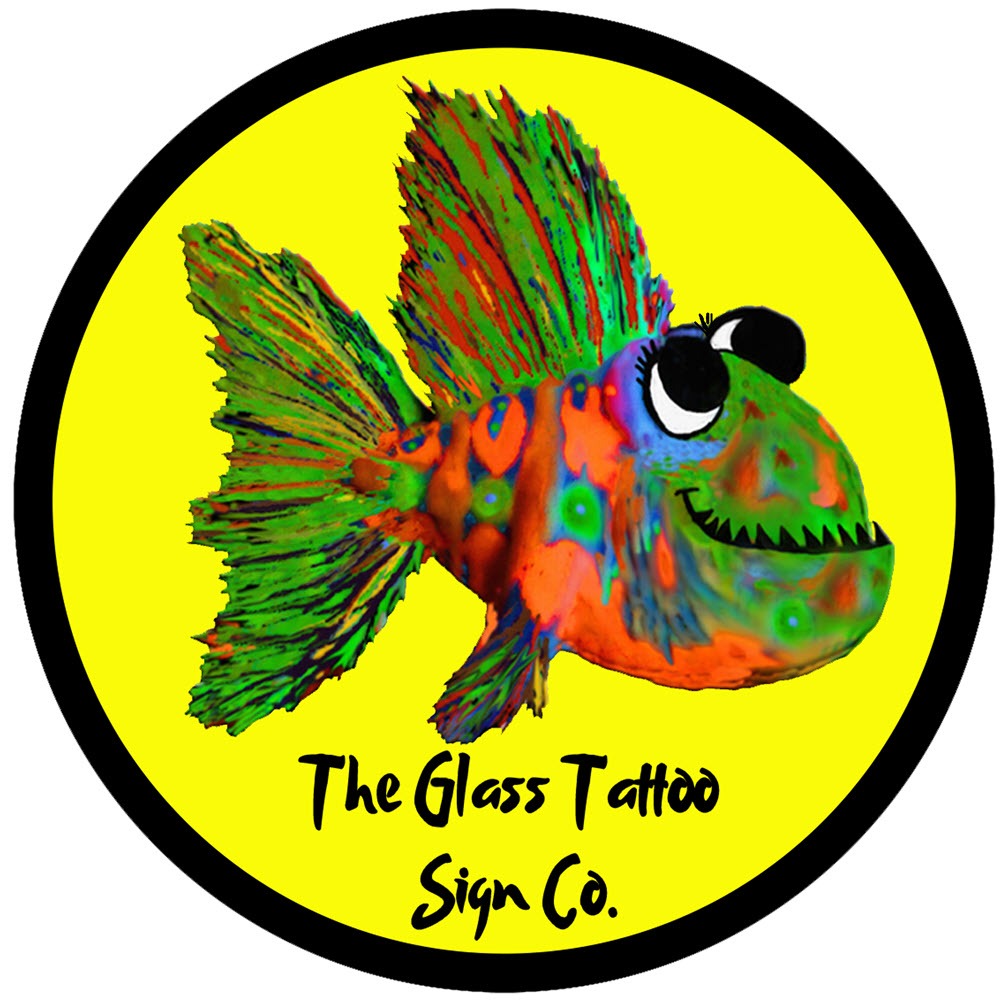 The Glass Tattoo Sign Company Logo