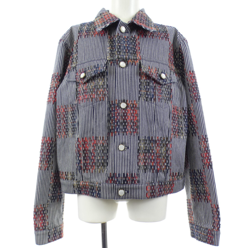 ルイヴィトン LOUIS VUITTON ヒッコリーダミエデニムジャケット HRA76WMJP ジャケット