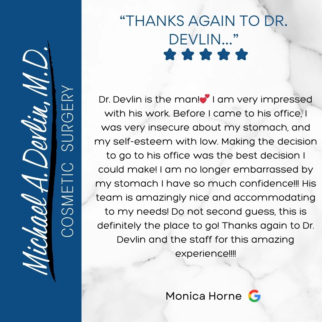 Google review of Devlin Cosmetic Surgery: Michael Devlin, M.D. | Little Rock, AR