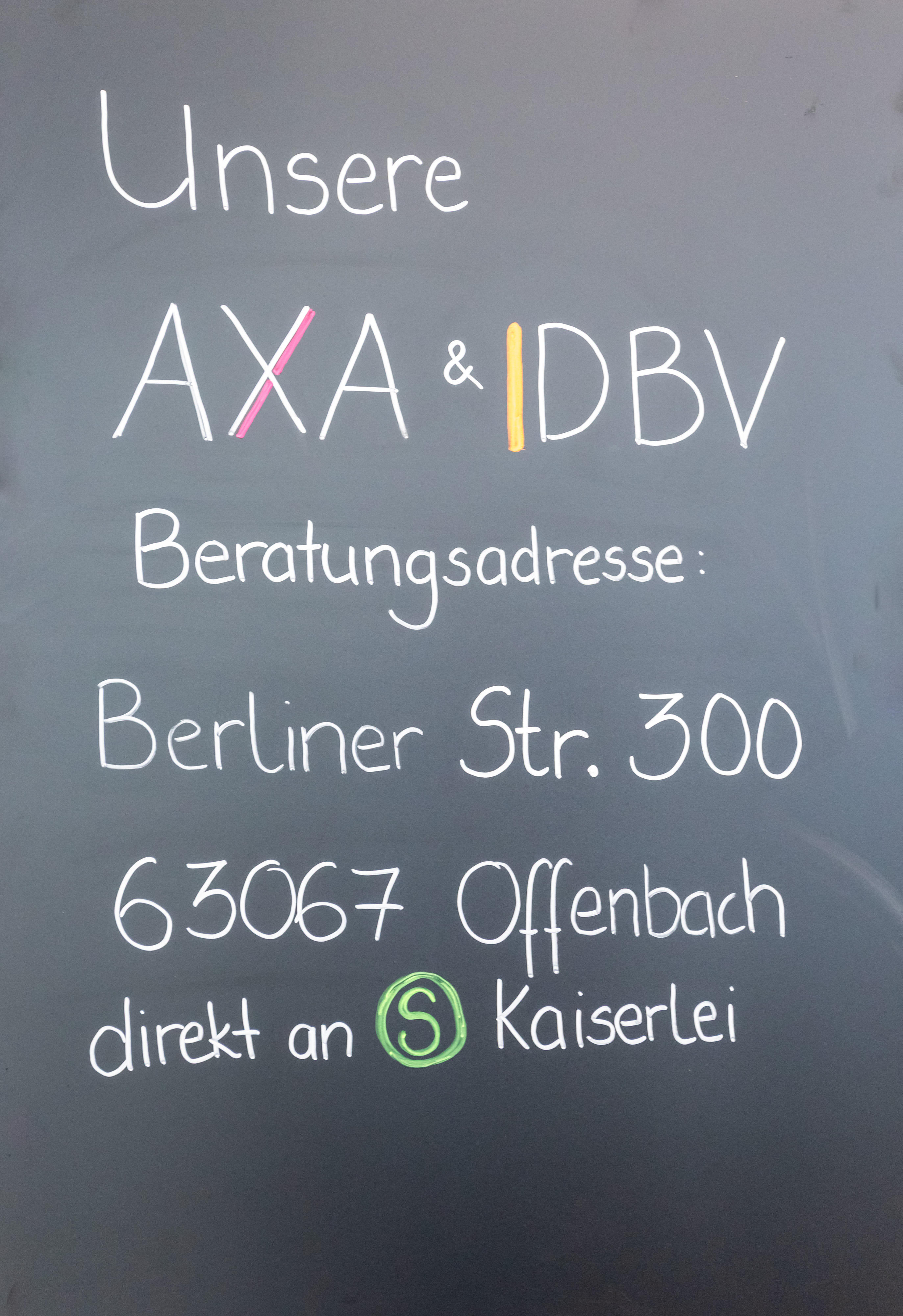 DBV Deutsche Beamtenversicherung Stein oHG in Frankfurt am Main, WR-Zeil 127 in Frankfurt am Main