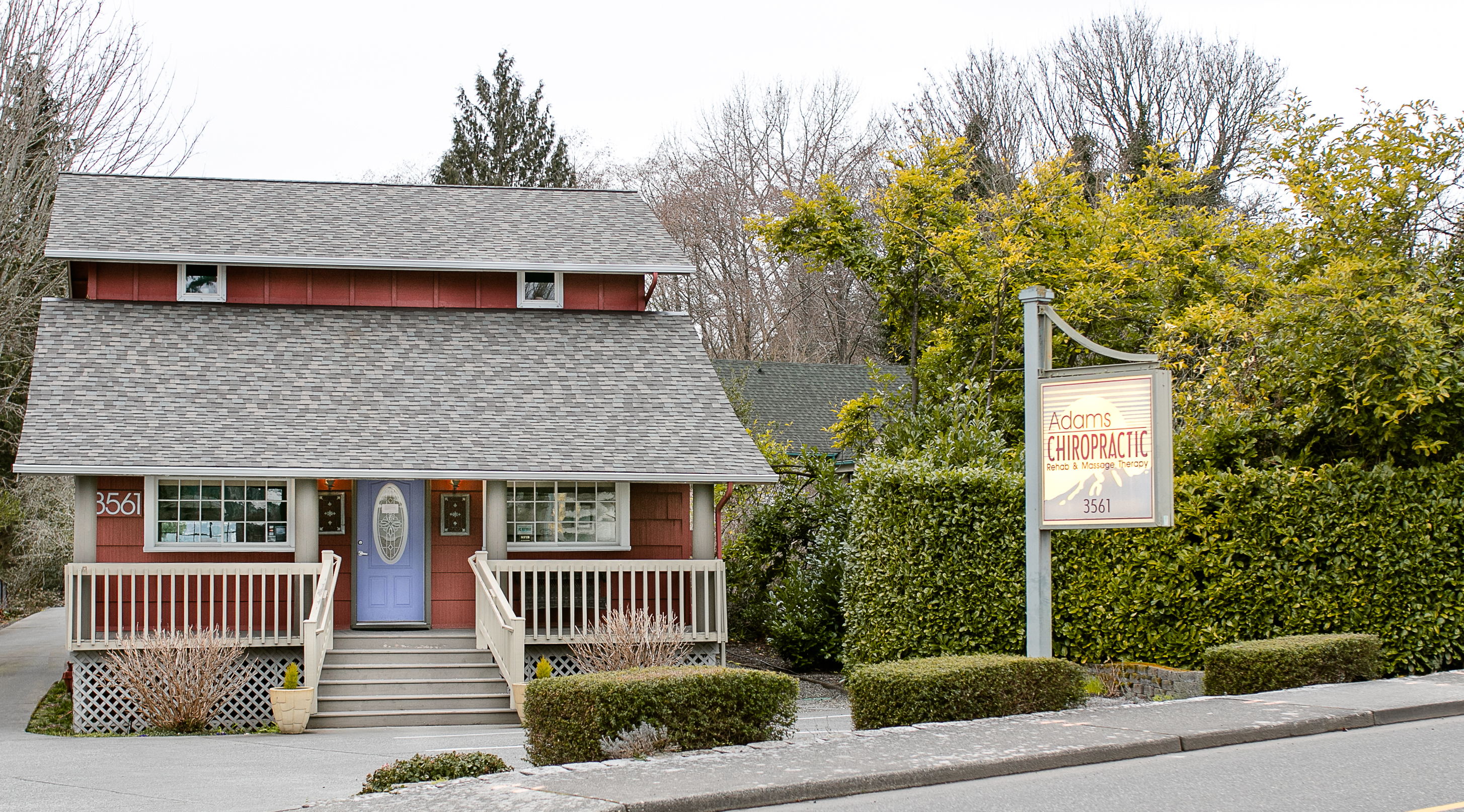 Adams Chiropractic Building Exterior