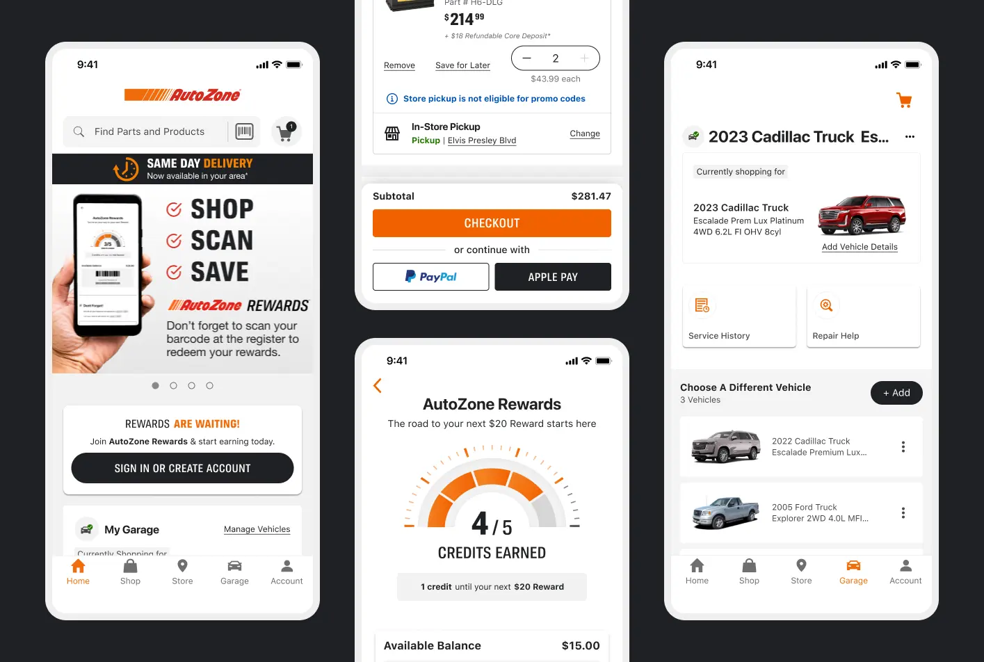 AutoZone Mobile App