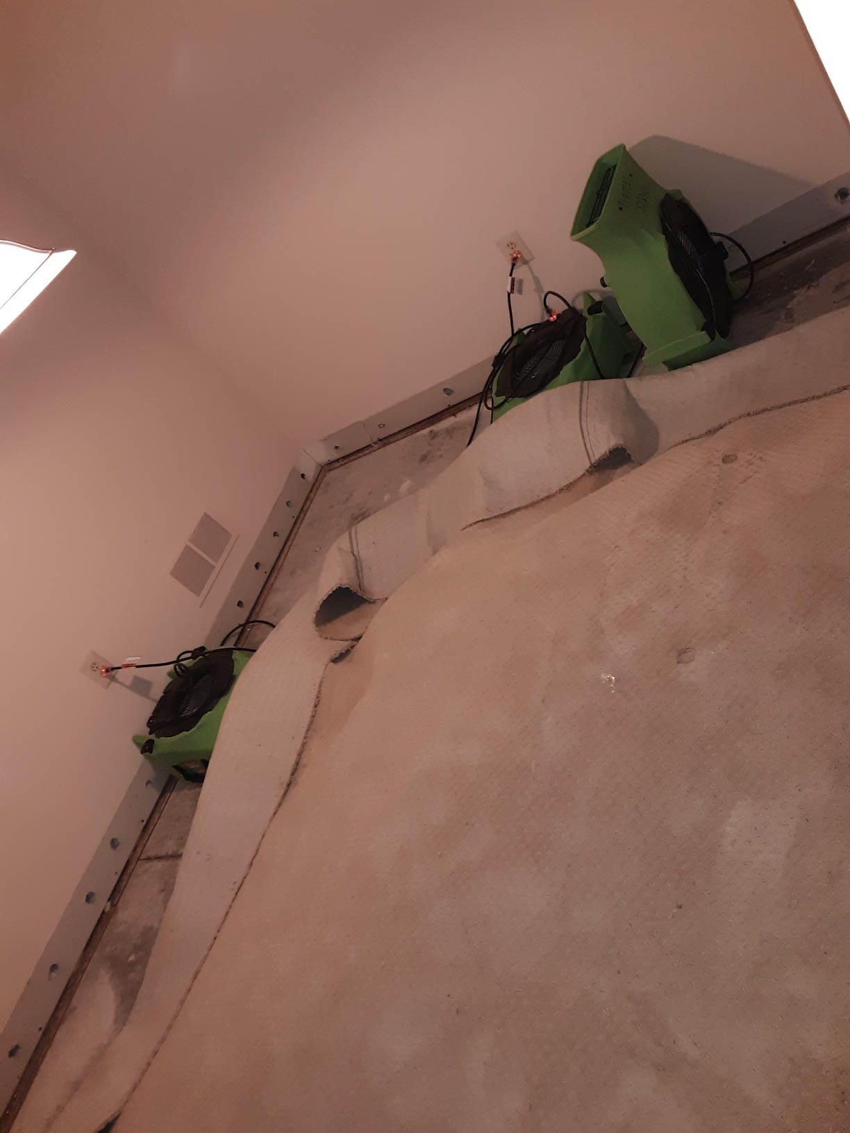 SERVPRO works hard to salvage damaged materials, carefully utilizing drying strategies to ensure excellent results!