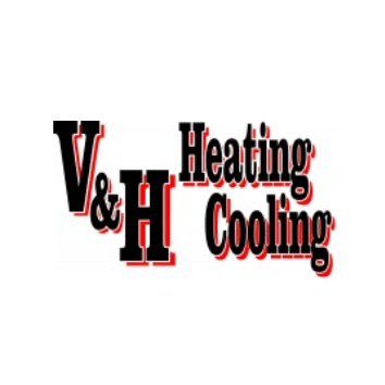 V & H Heating & Cooling Logo