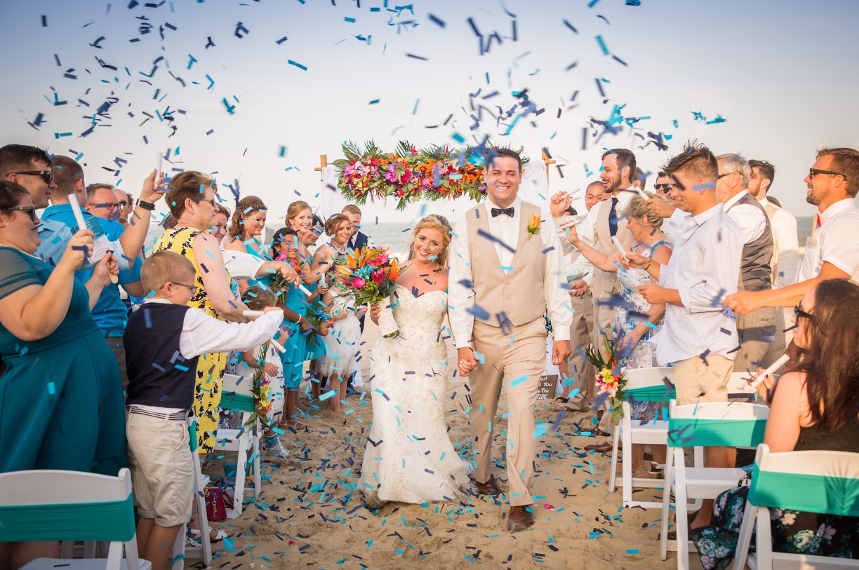 Barefoot Beach Bride Photo