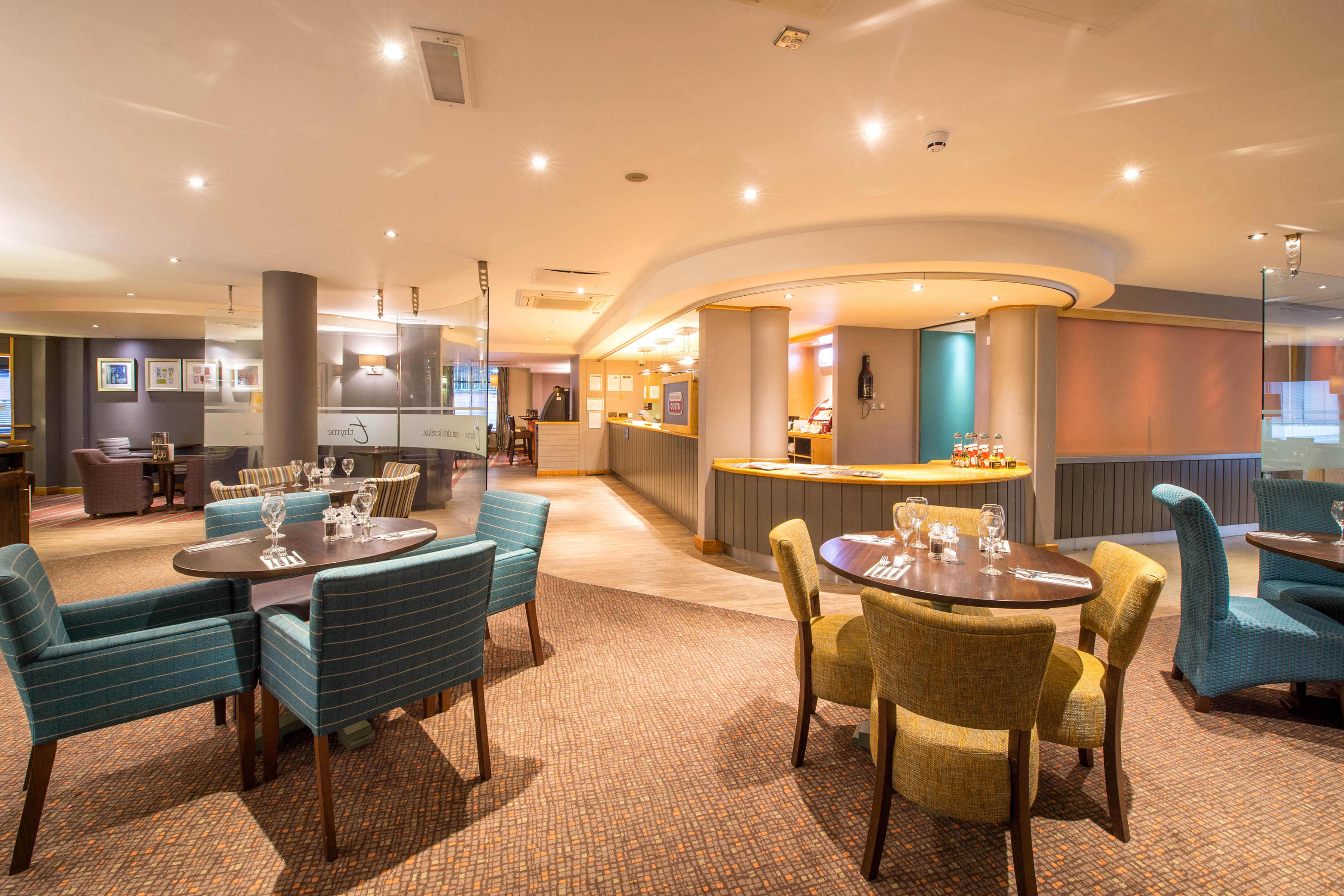 Thyme restaurant Premier Inn Liverpool City Centre (Moorfields) hotel Liverpool 03333 211233