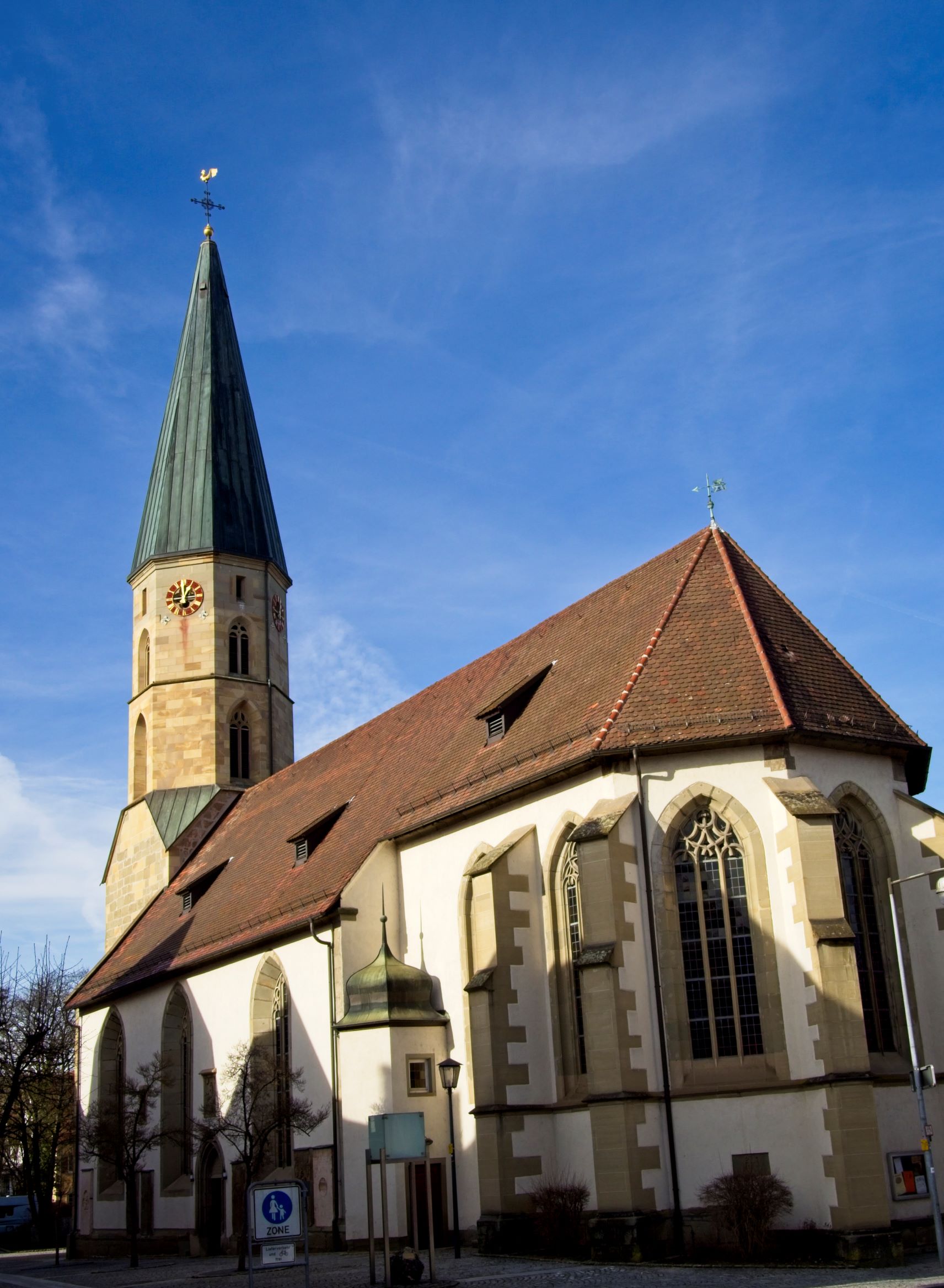 Evangelische Stadtkirche - Evangelische Kirchengemeinde Gaildorf, Kirchstraße 2 in Gaildorf