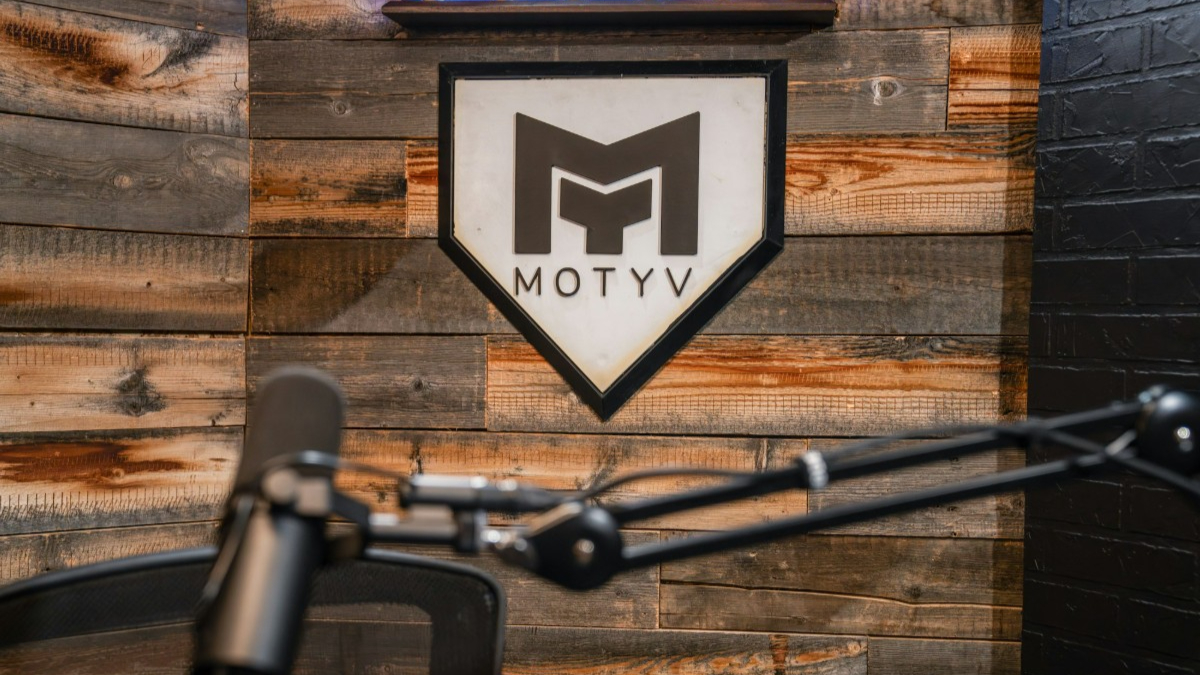 Our Ogden studio is home to Motyv&rsquo;s coaching sessions and podcast recordings that inspire men to lead intentional lives.