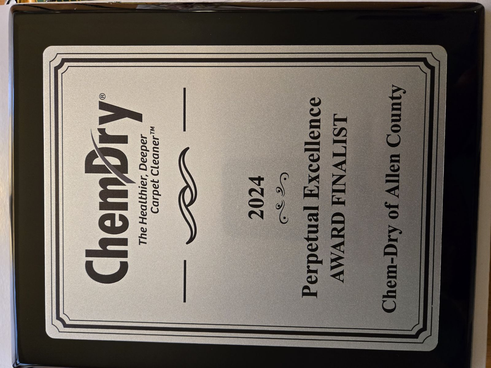 Perpetual Excellence 2024 National Finalist Chem-Dry Carpet & Upholstery Cleaning Services