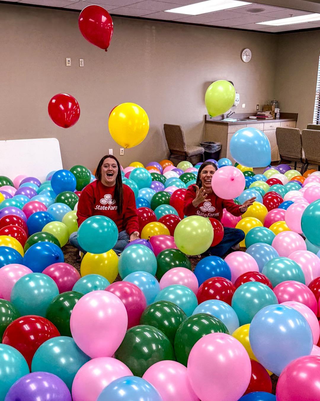 A quick look back from the Pause for Parents, Play for Kids Easter Eggstravaganza. We helped with setup by blowing up and tying hundreds of balloons. Such a fun experience and a great way to support an event that brought smiles to so many kids and families.